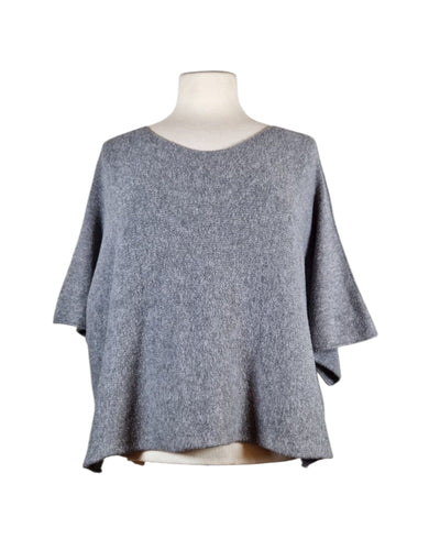 Poncho Pullover Pullover Kolibri Ulm Grau Einheitsgröße 