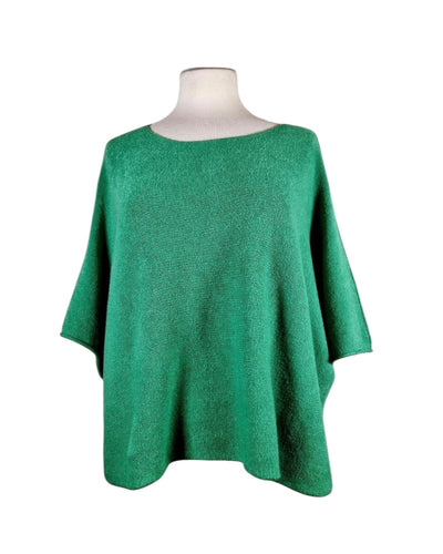 Poncho Pullover Pullover Kolibri Ulm Grün Einheitsgröße 