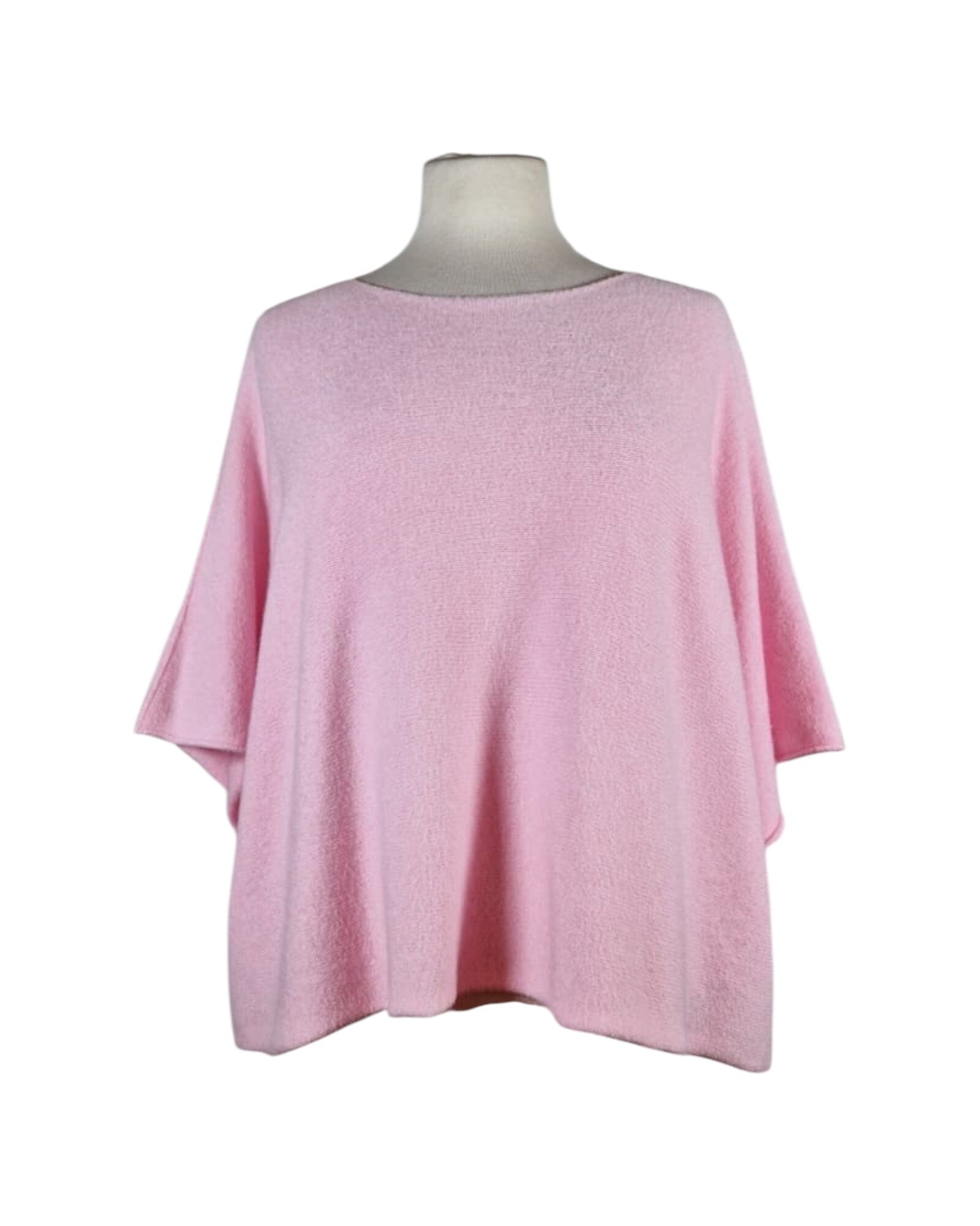 Poncho Pullover Pullover Kolibri Ulm Hellrosa Einheitsgröße 