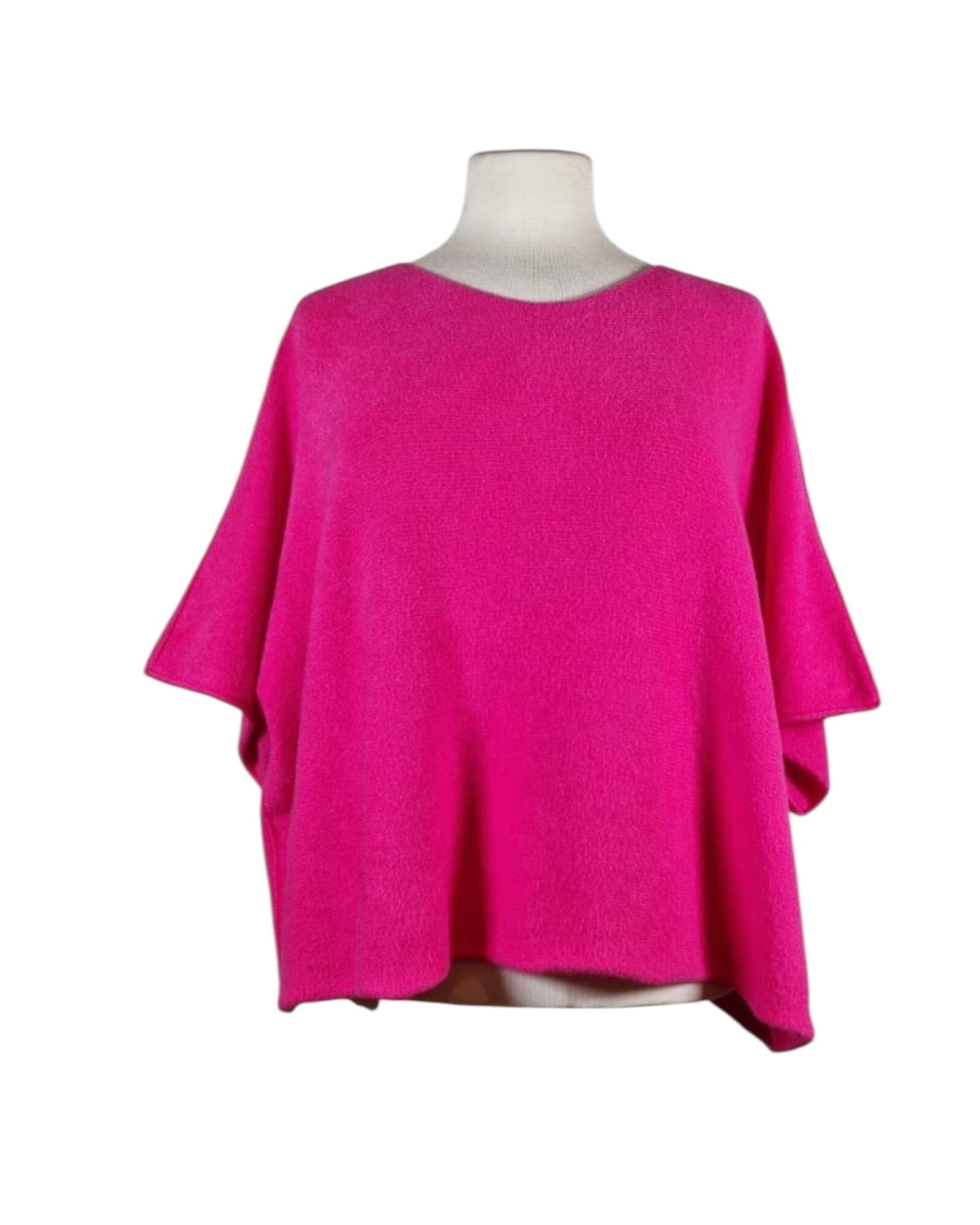 Poncho Pullover Pullover Kolibri Ulm Pink Einheitsgröße 