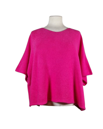 Poncho Pullover Pullover Kolibri Ulm Pink Einheitsgröße 