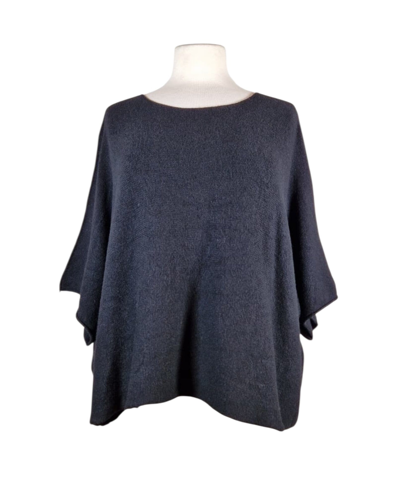 Poncho Pullover Pullover Kolibri Ulm Schwarz Einheitsgröße 