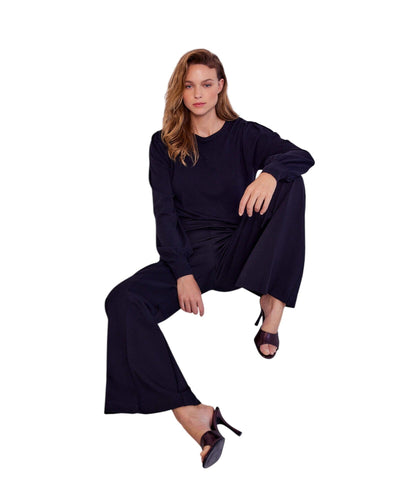 Puffy Sleeve Pullover Summum Woman 