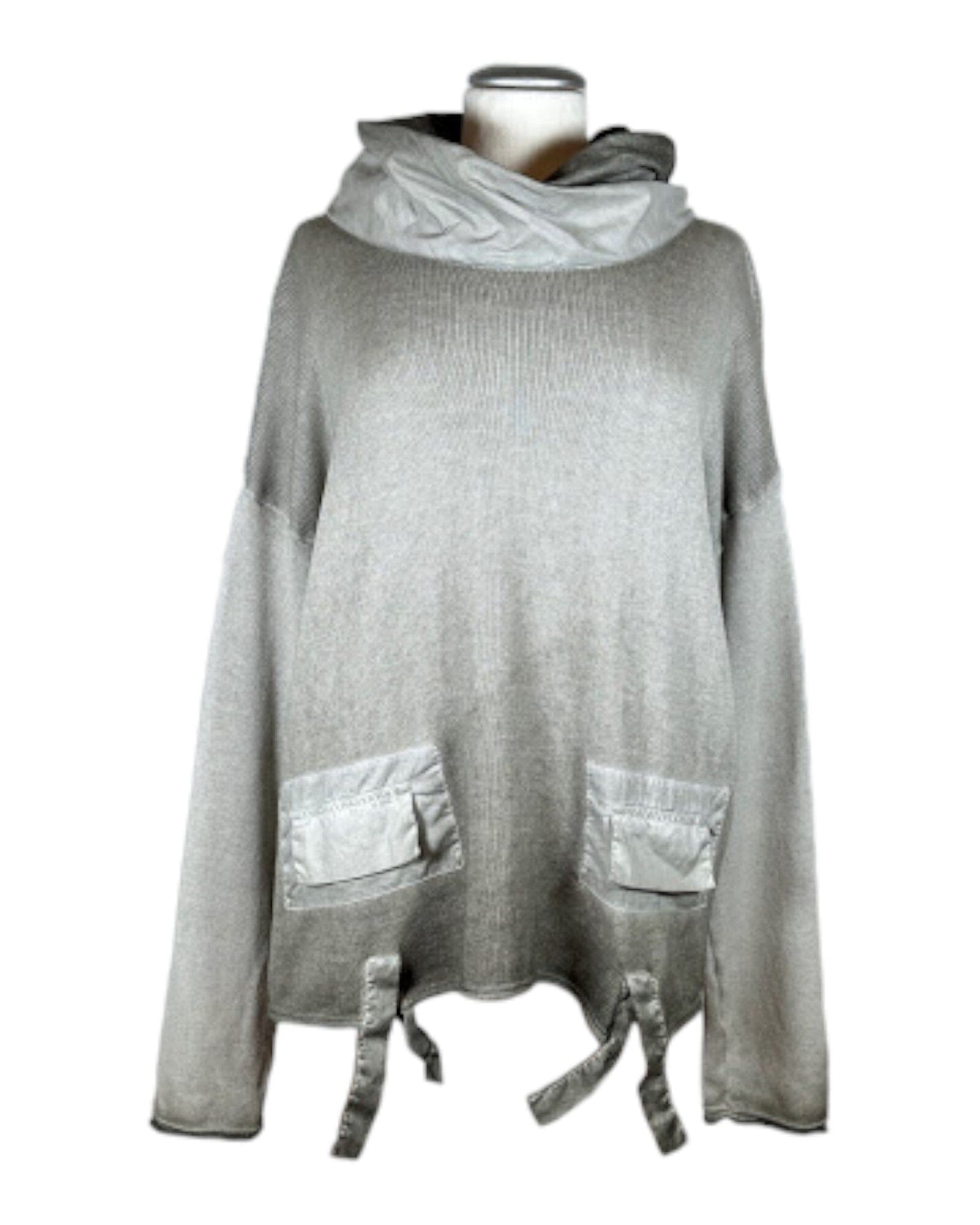 Pulli mit Kragen Pullover Elli 76 Taupe 1 