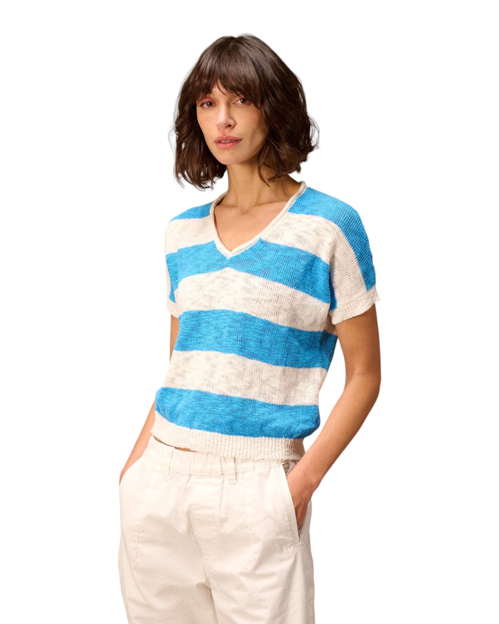 Pullover Gots Pullover Nile Azur S 