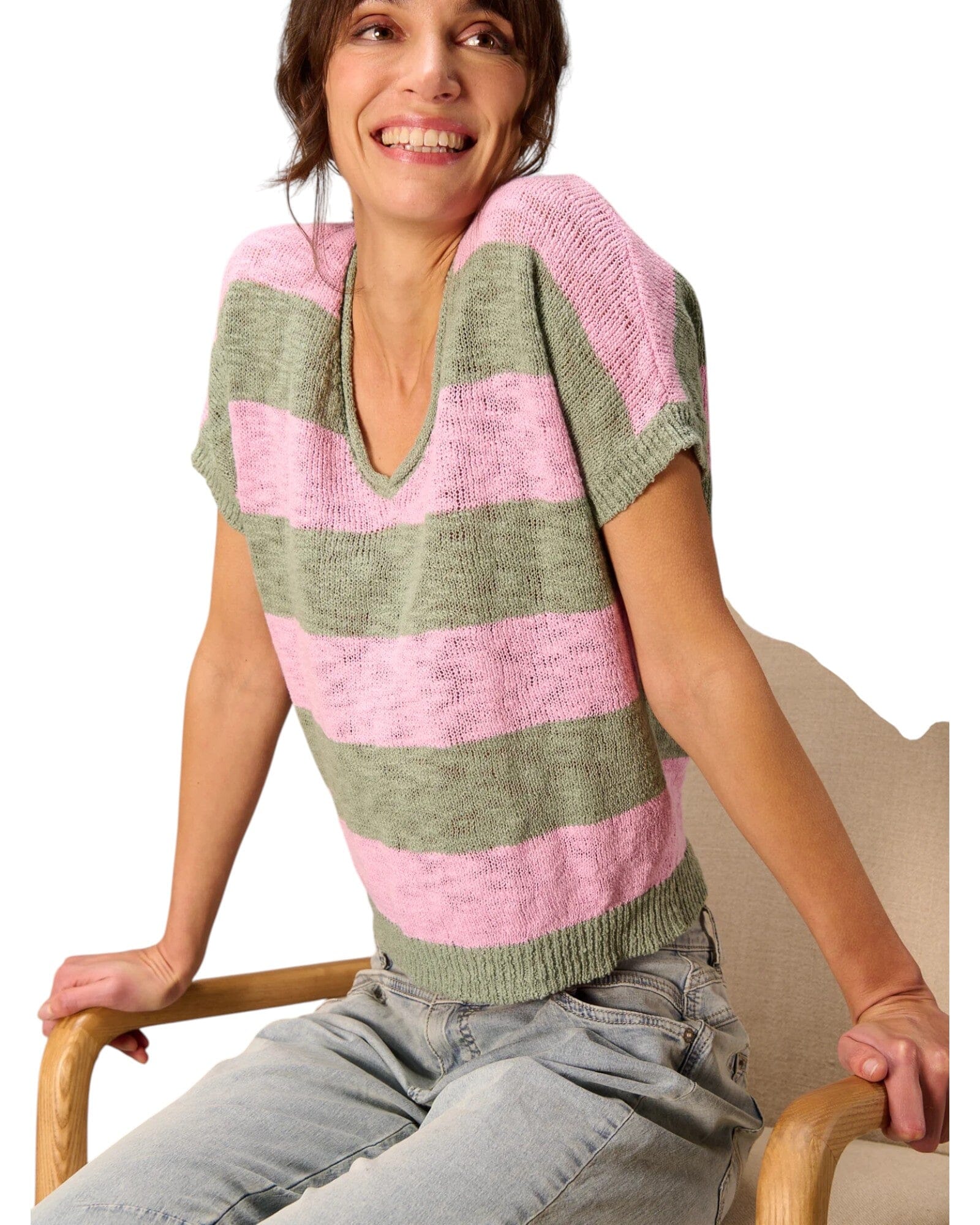 Pullover Gots Pullover Nile Rose S 