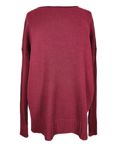 Pullover Pullover Kolibri Ulm Weinrot Einheitsgröße 