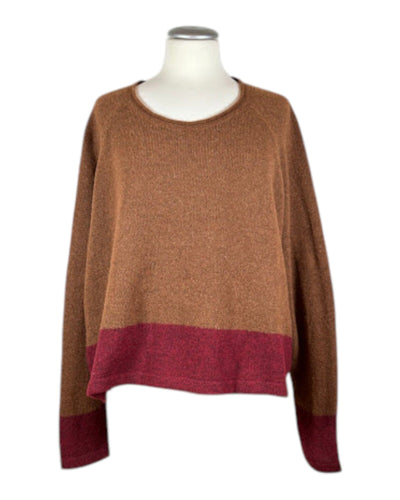 Pullover Pullover Rundholz Black Label 855 Bronze Lava S 