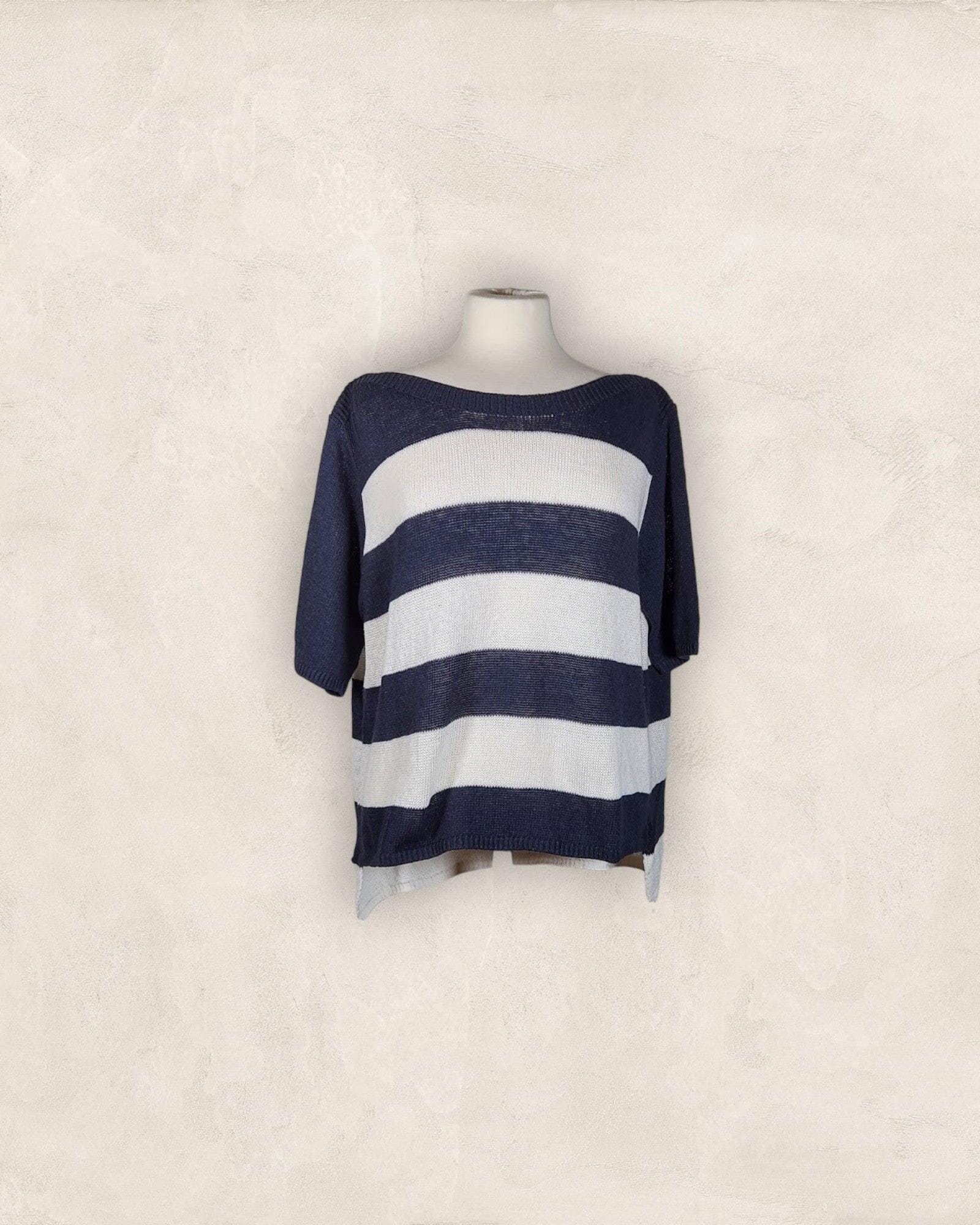Pullover Stripes Pullover Nile Midnight S 