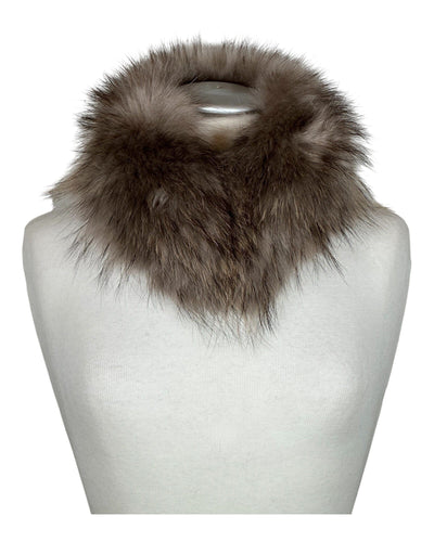 Raccoon Collar Fellkragen Funk 315 Beige 47 x 3,5 cm 