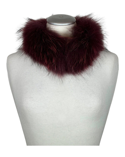 Raccoon Collar Fellkragen Funk 688 Radicchio 47 x 3,5 cm 