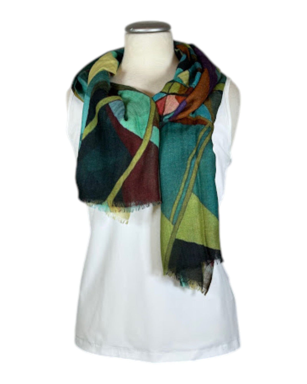 Raven Schal Salto Green 50x180cm 