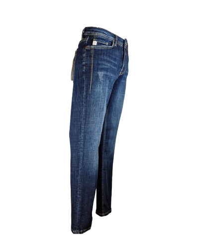 Relaxed Fit Jeanshose Goldgarn Denim 