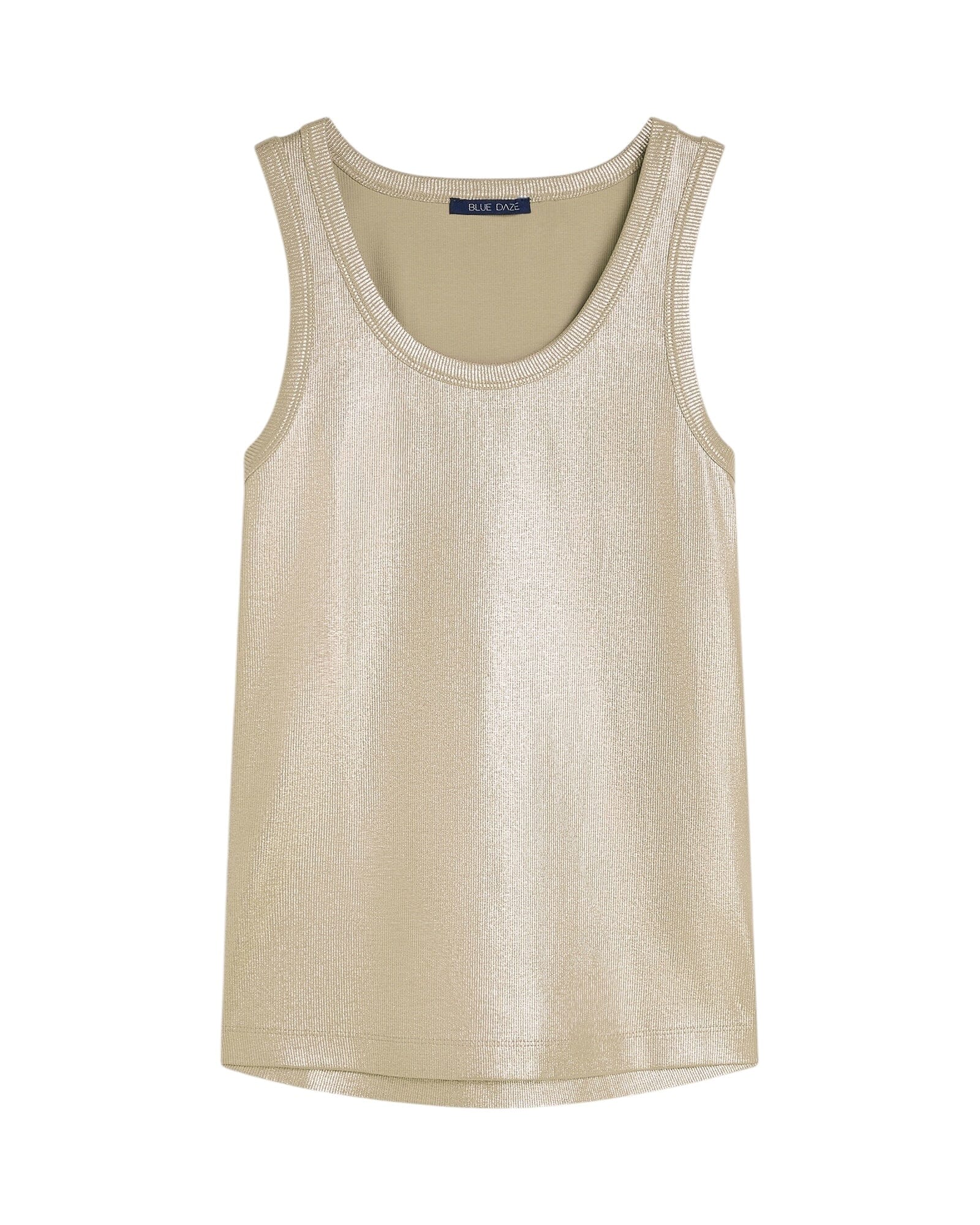 Rib Tanktop Top Summum Woman 722 Alpaca S 