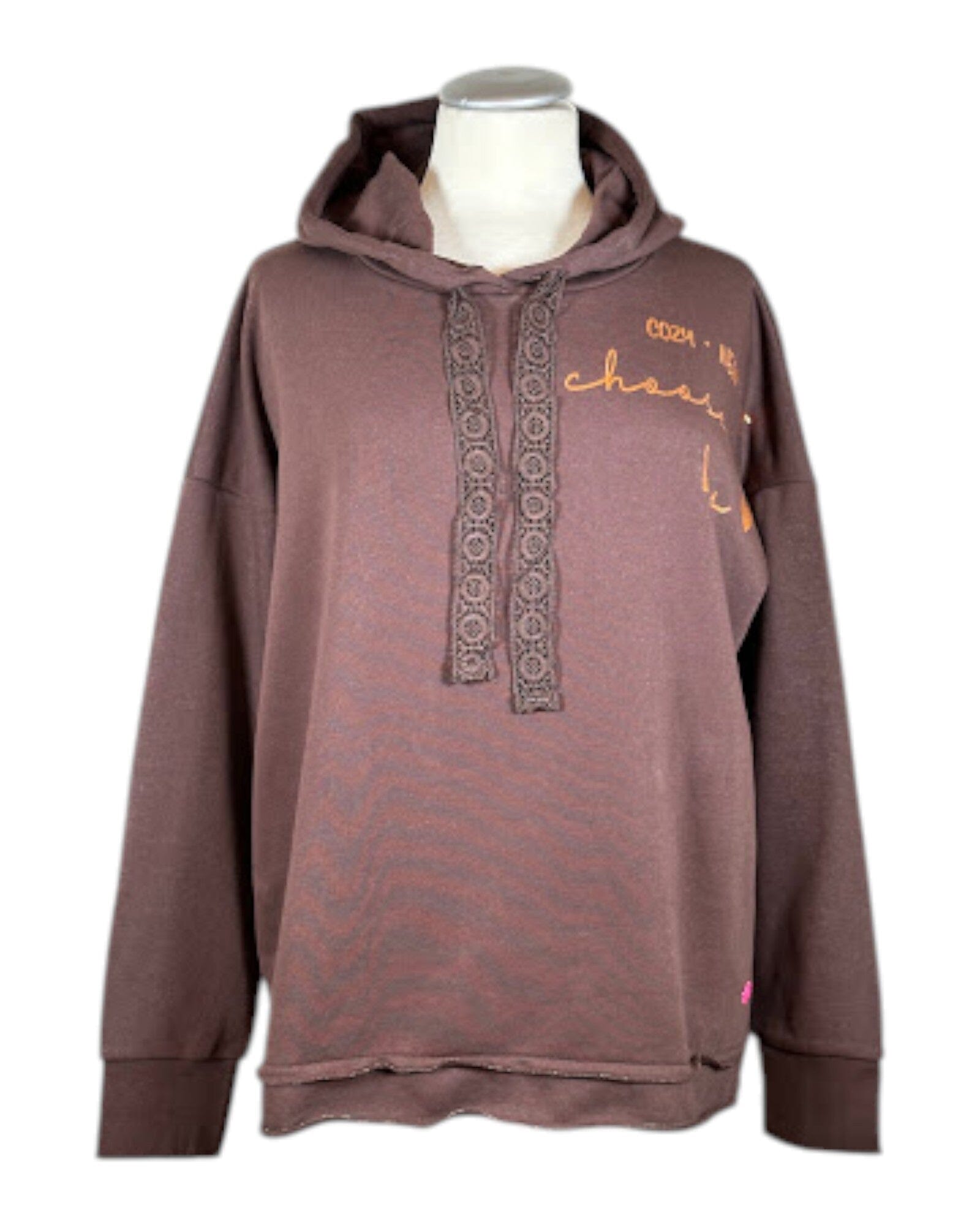 RixaL Hoodie Lieblingsstück 698 Dark Brown S 