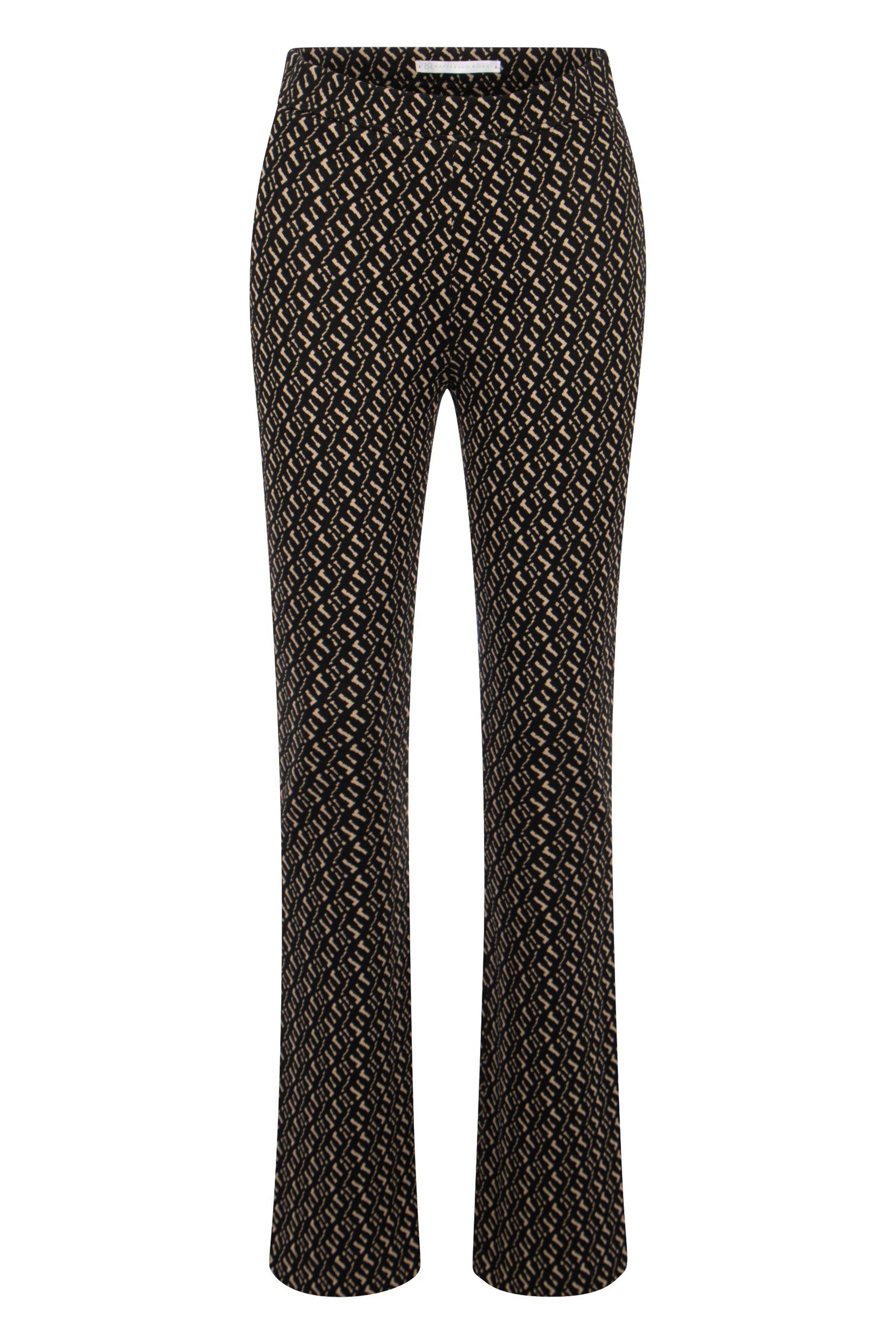 Pantalon jacquard crayon bootcut Macy