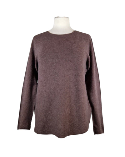 Rundhals Pullover Pullover Kolibri Ulm Dunkelbraun Einheitsgröße 
