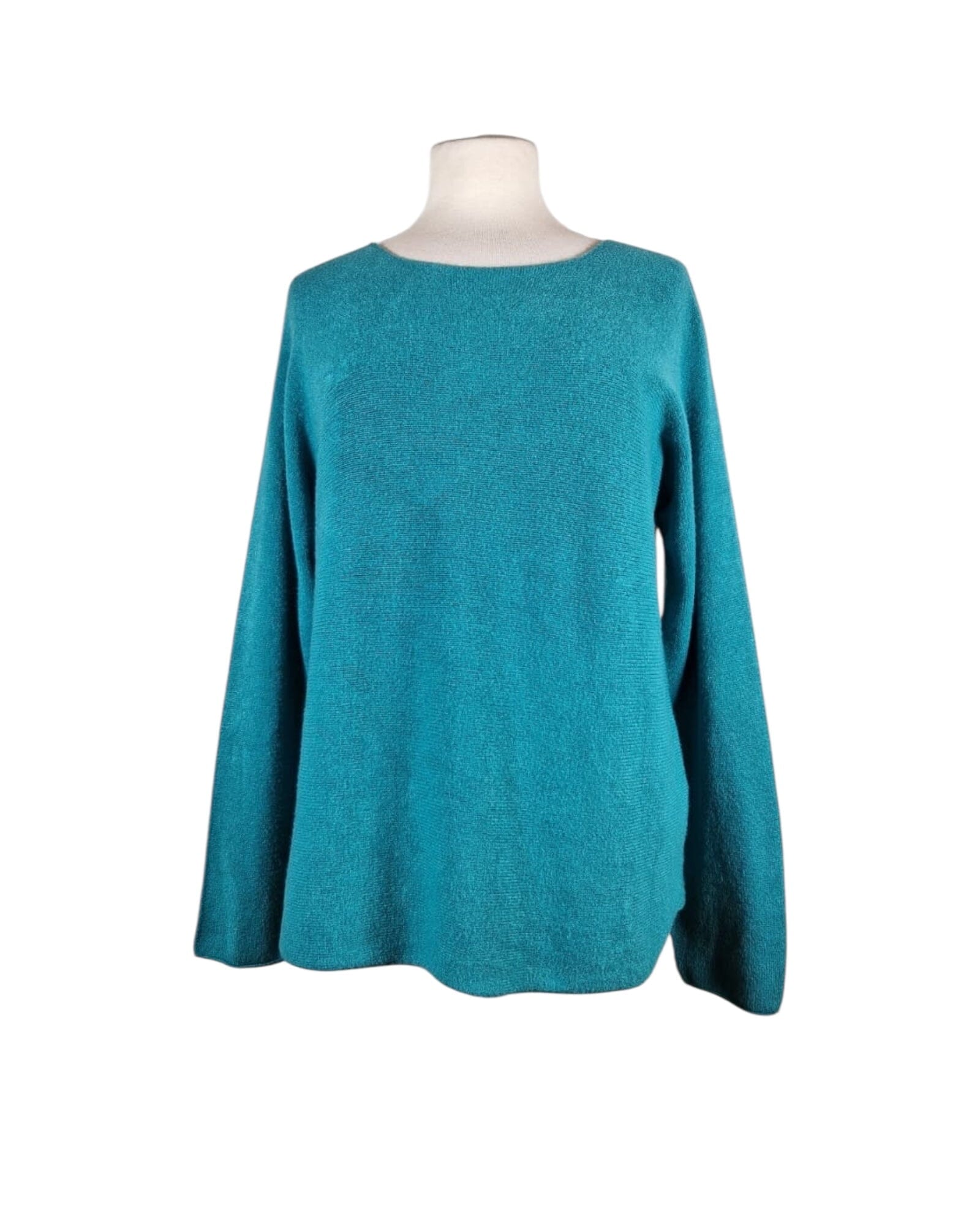 Rundhals Pullover Pullover Kolibri Ulm Petrol Einheitsgröße 