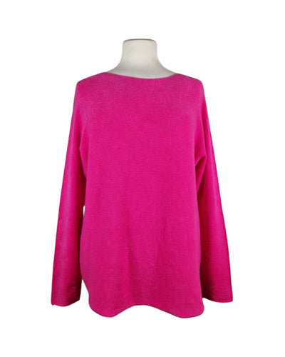 Rundhals Pullover Pullover Kolibri Ulm Pink Einheitsgröße 