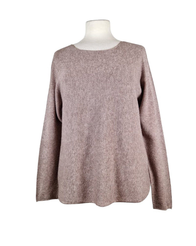 Rundhals Pullover Pullover Kolibri Ulm Taupe Einheitsgröße 