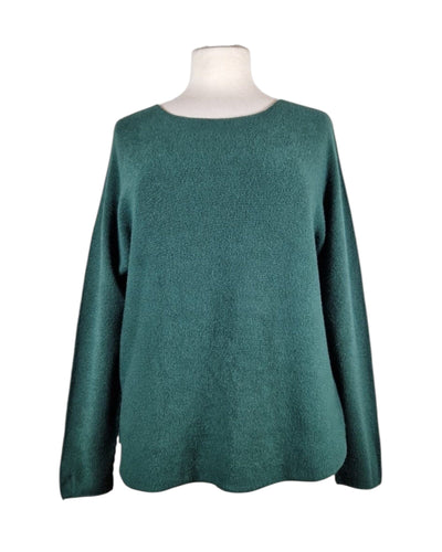 Rundhals Pullover Pullover Kolibri Ulm Waldgrün Einheitsgröße 