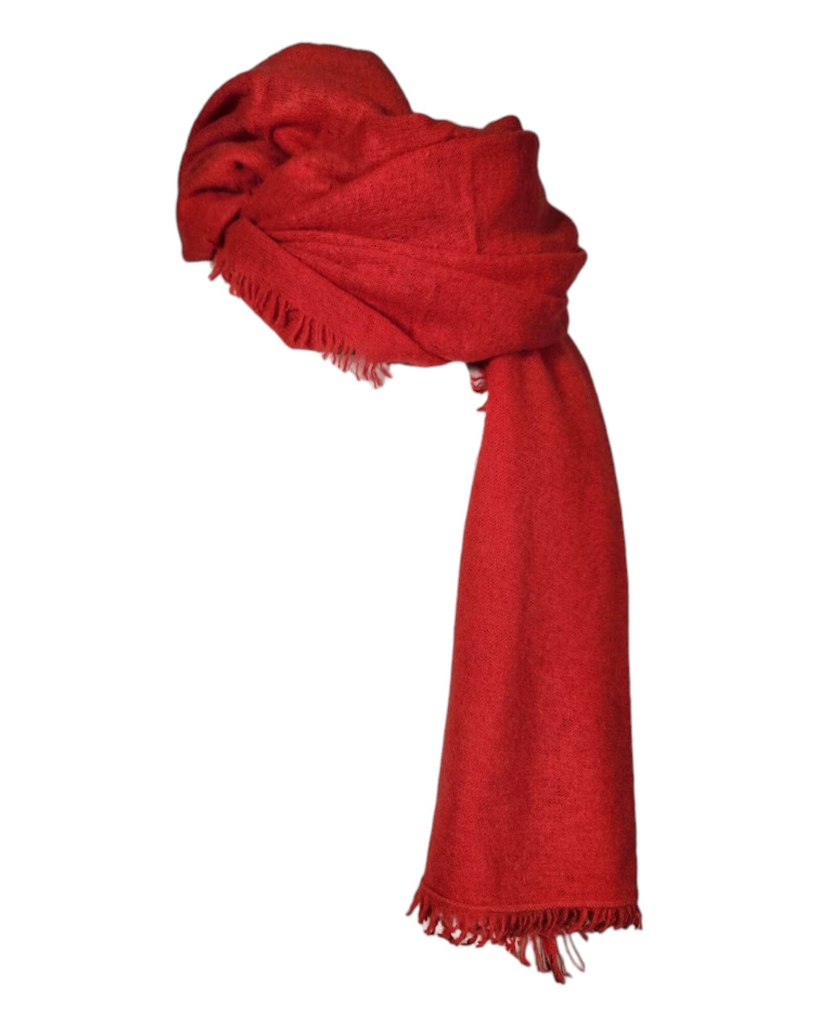 Salted Kaschmirschal Mala Alisha Hot Orange 80x190 cm 