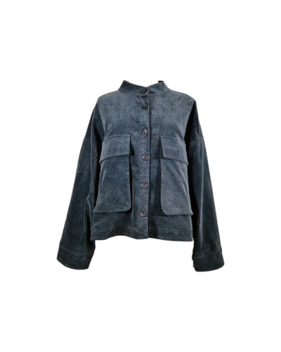 Samt Jacke Jacke Hindahl & Skudelny Original S 