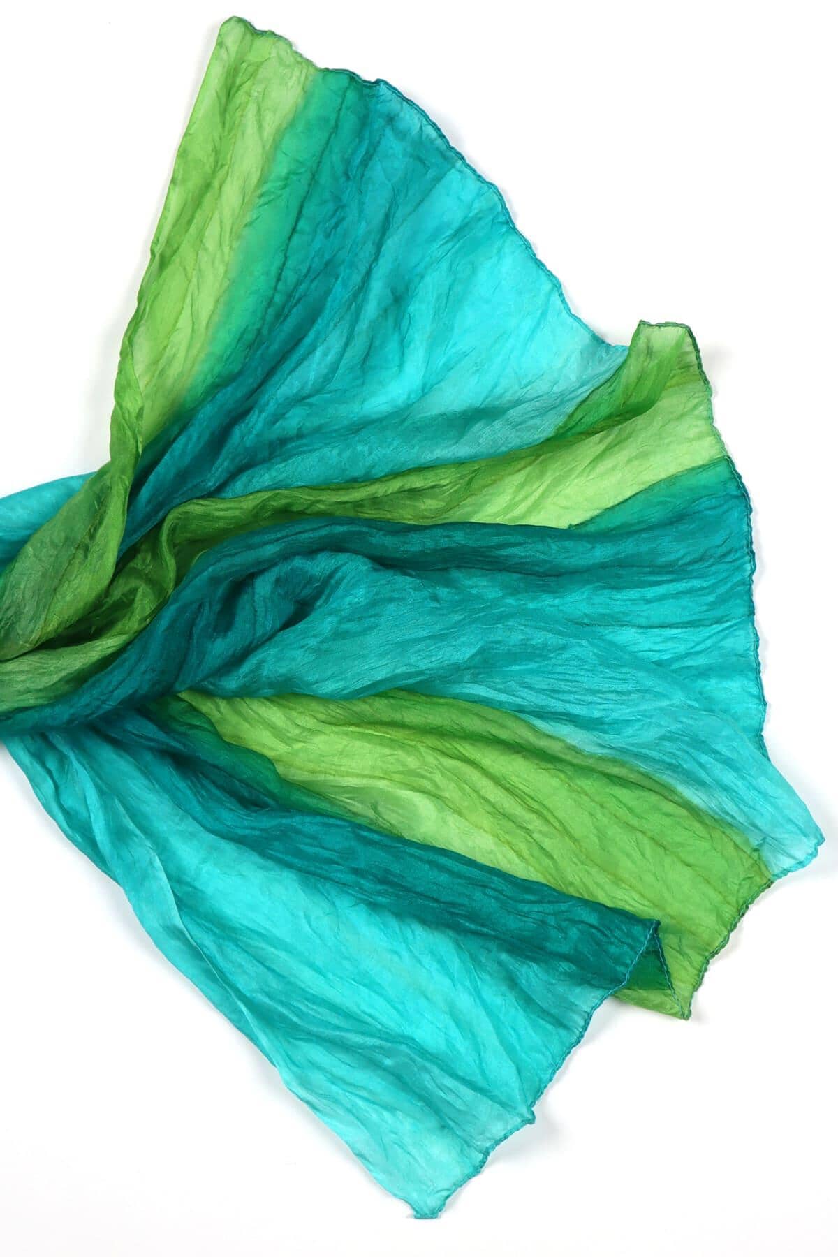 Schal Seidentuch Salto 156Türkis 100x180cm 