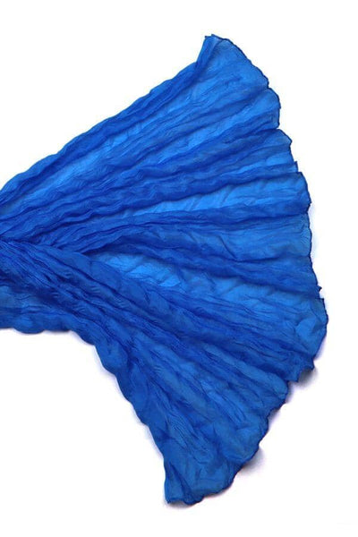 Schal Seidentuch Salto 413 Royalblau 100x180cm 