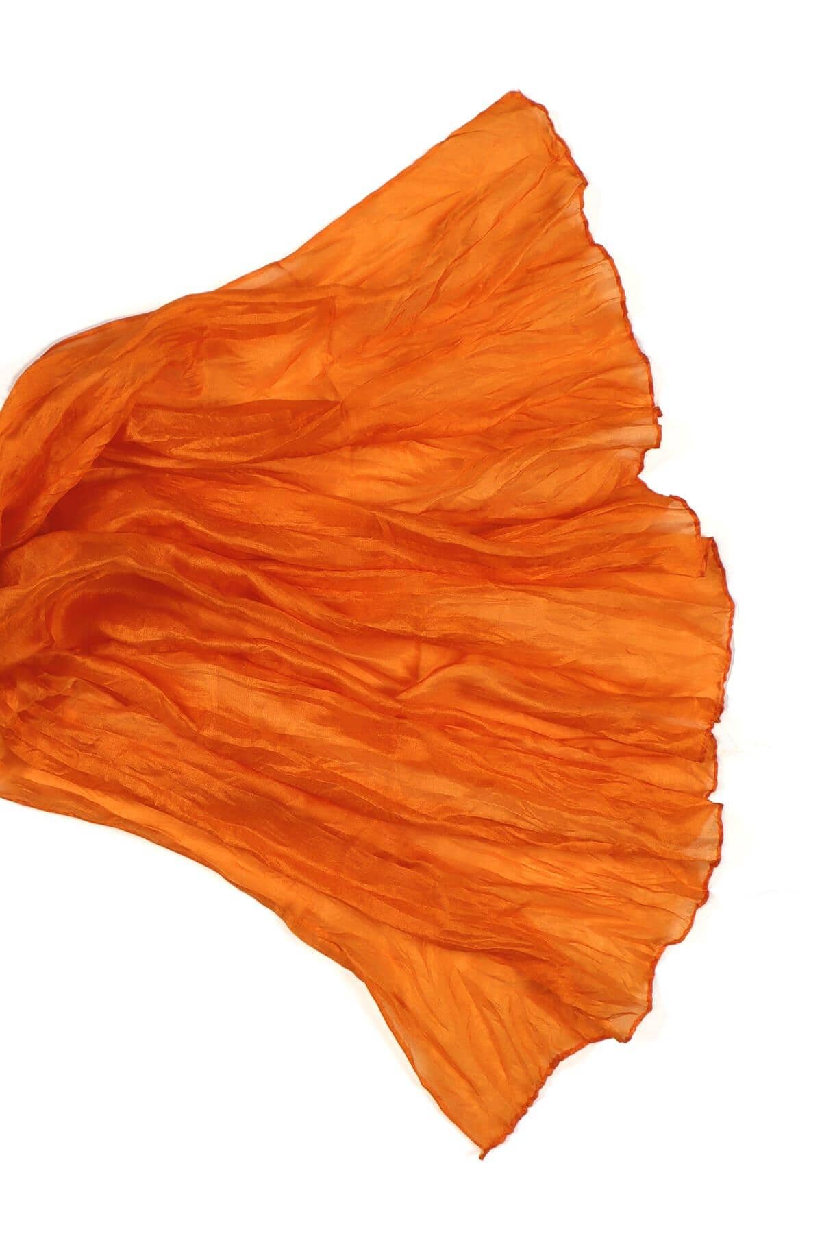 Schal Seidentuch Salto 420 Orange 100x180cm 