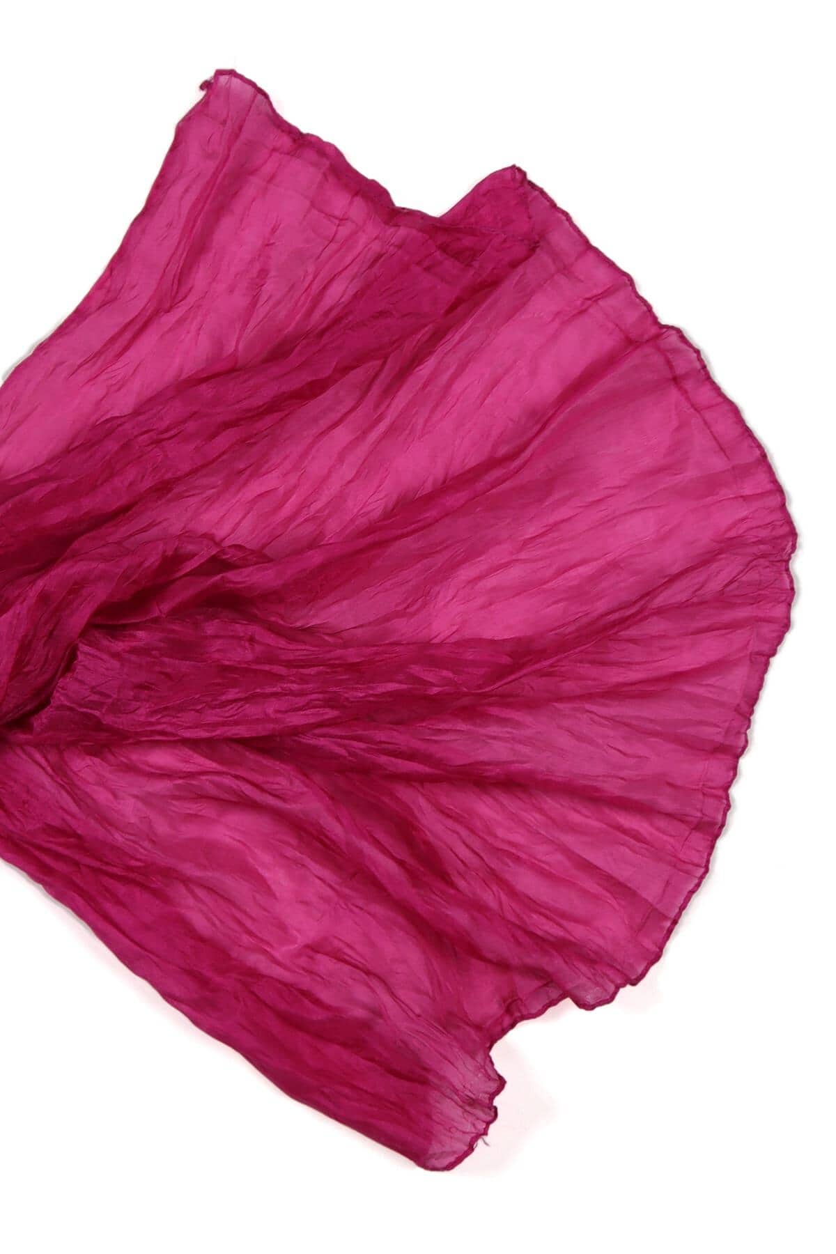 Schal Seidentuch Salto 422 Magenta 100x180cm 
