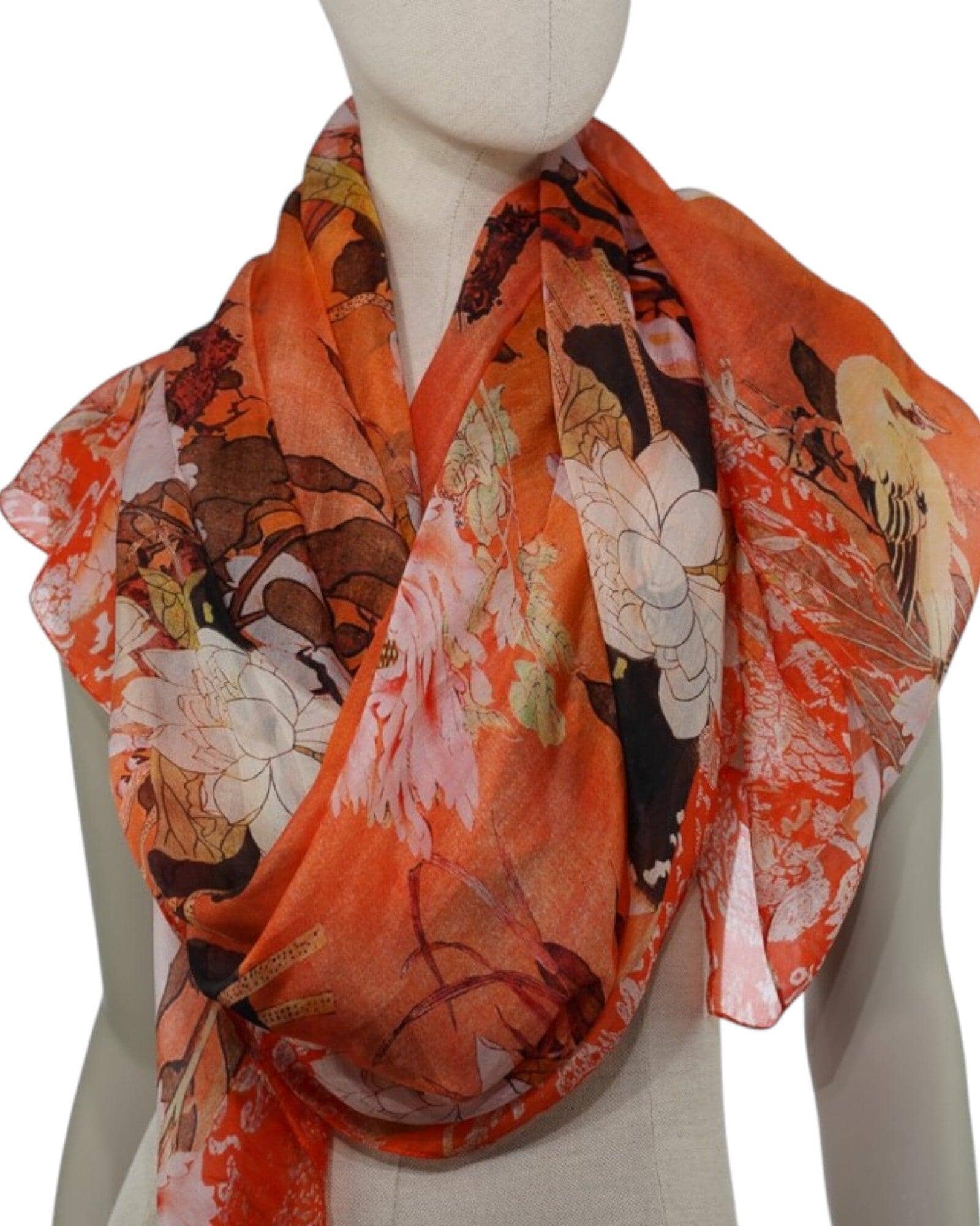 Seidenschal Digital Druck Schal Ahmaddy 