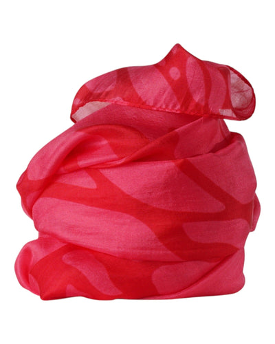 Seidenschal Seidentuch Ahmaddy Pinktöne 100x190 cm 