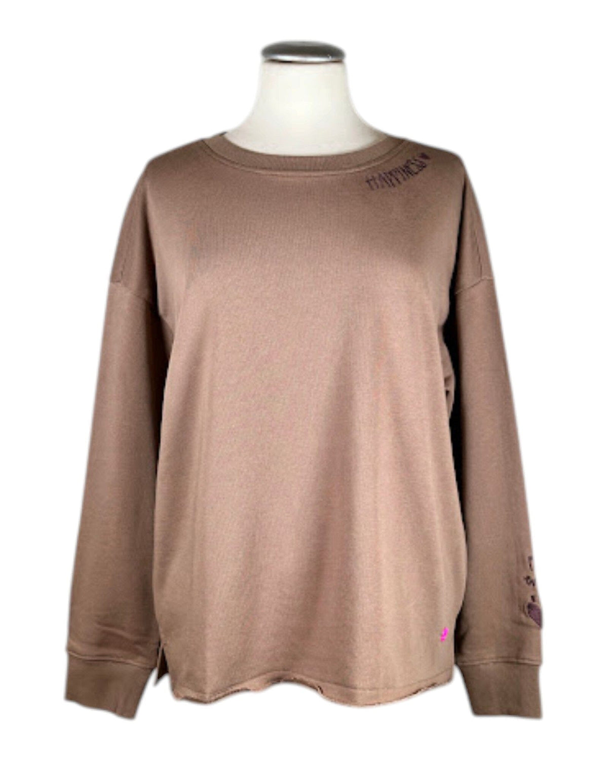 ShineL Sweatshirt Lieblingsstück 673 Dark Taupe S 