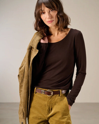 Shirt Shirt Nile Espresso S 