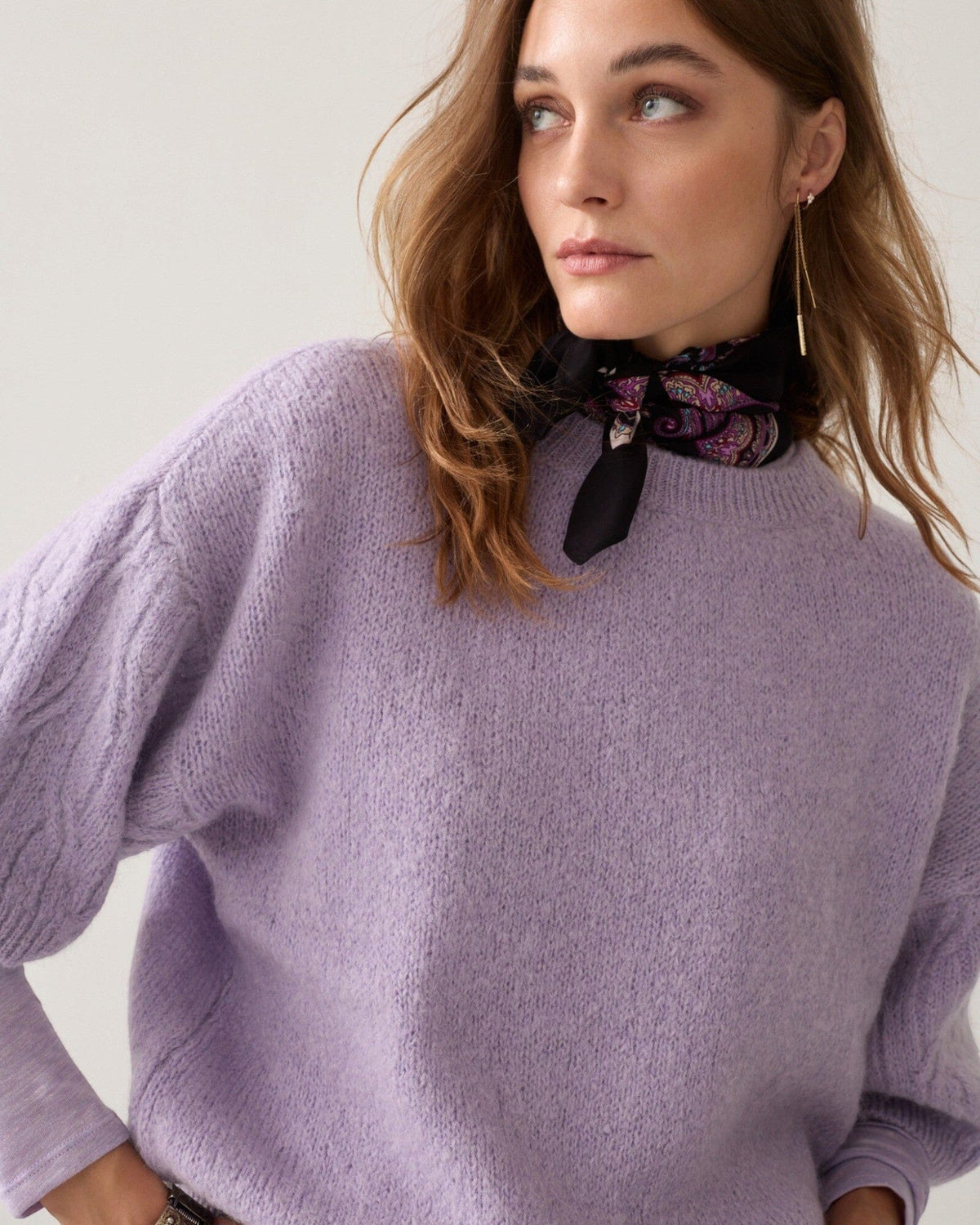 Small Sati Scarf Tuch Summum Woman 572 Deep Purple Einheitsgröße 