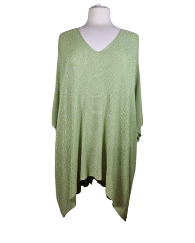 Sommerponcho Poncho Kolibri Ulm Autumn Green-14 Einheitsgröße 