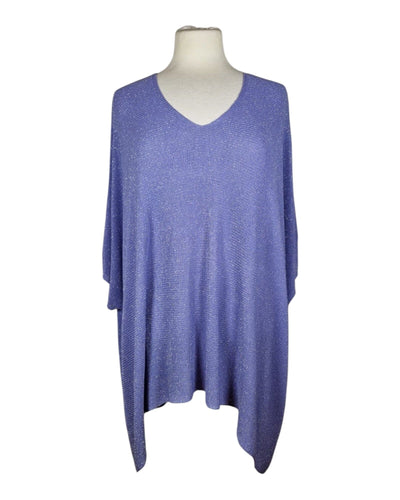 Sommerponcho Poncho Kolibri Ulm Flieder-11 Einheitsgröße 