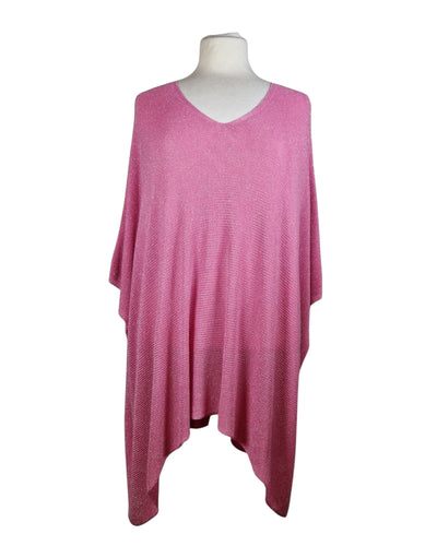 Sommerponcho Poncho Kolibri Ulm Light Rose-16 Einheitsgröße 