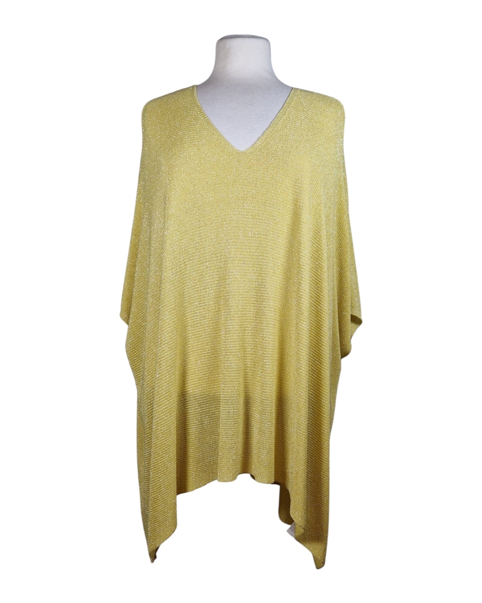 Sommerponcho Poncho Kolibri Ulm Yellow-9 Einheitsgröße 