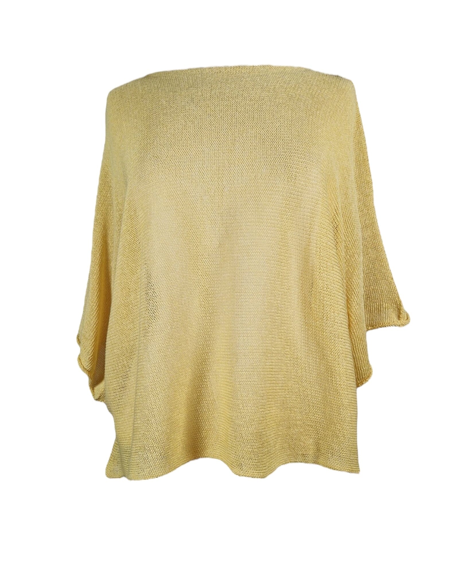 Sommerpullover Kurzarm Pullover Kolibri Ulm Sonnengelb Einheitsgröße 