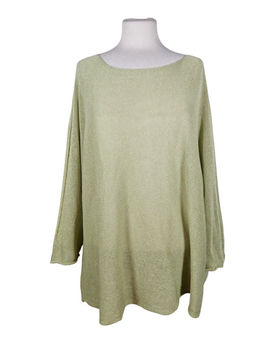 Sommerpullover Lang Pullover Kolibri Ulm Grün Einheitsgröße 