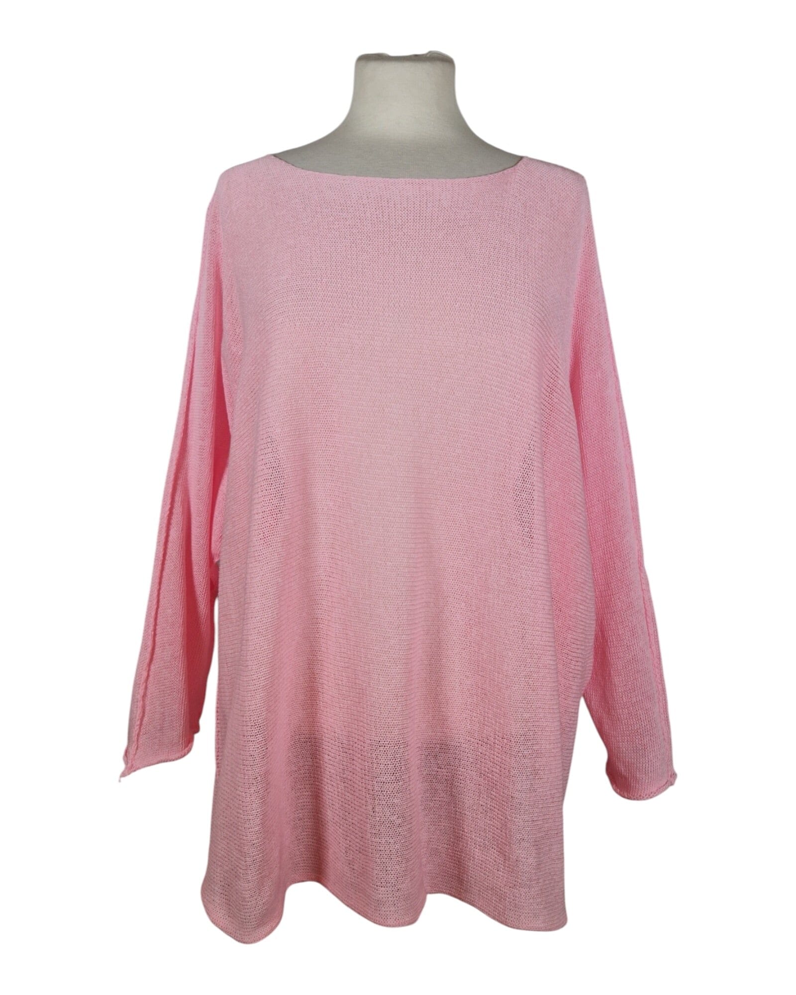 Sommerpullover Lang Pullover Kolibri Ulm Rosa Einheitsgröße 