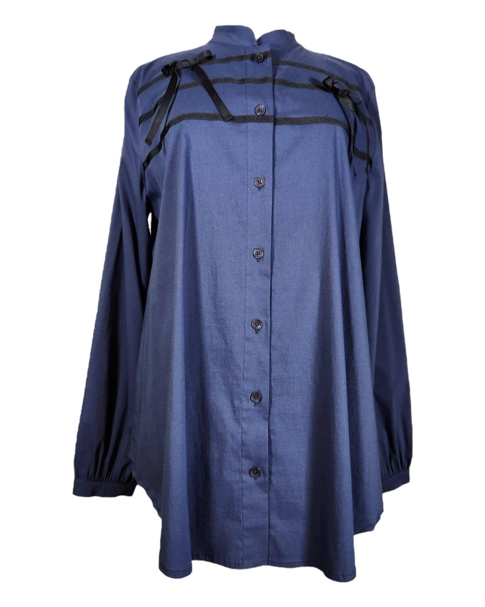 SONORO Bluse Bluse Hindahl & Skudelny Navy/Nero S 