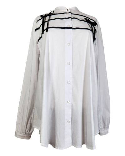 SONORO Bluse Bluse Hindahl & Skudelny White/Nero S 
