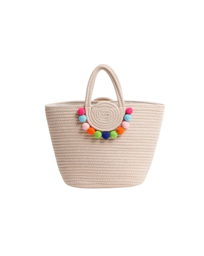Strandtasche Pompones Strandtasche ADMAS 