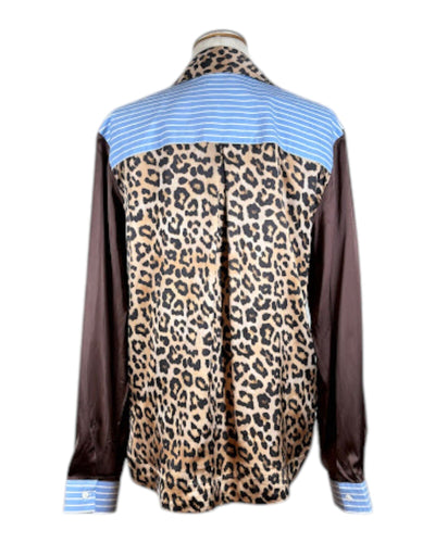 Streifenbluse Patch Bluse Grace 