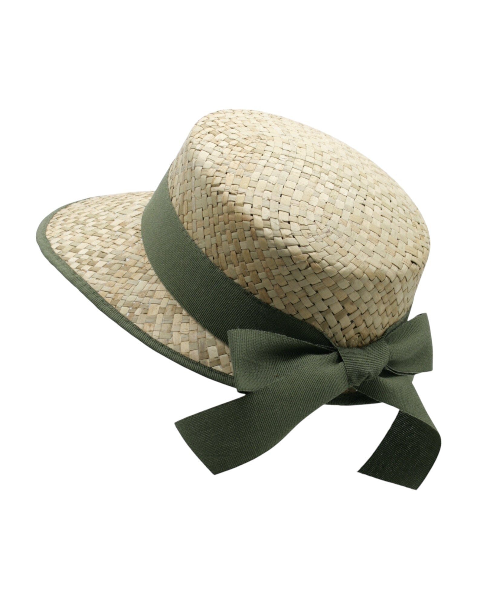 Strohkappe Hut Gebeana 4234 Natur/Oliv 58 