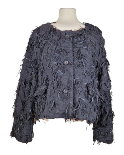 Summer Shaggy Jacke Jacke Hindahl & Skudelny Nero S 