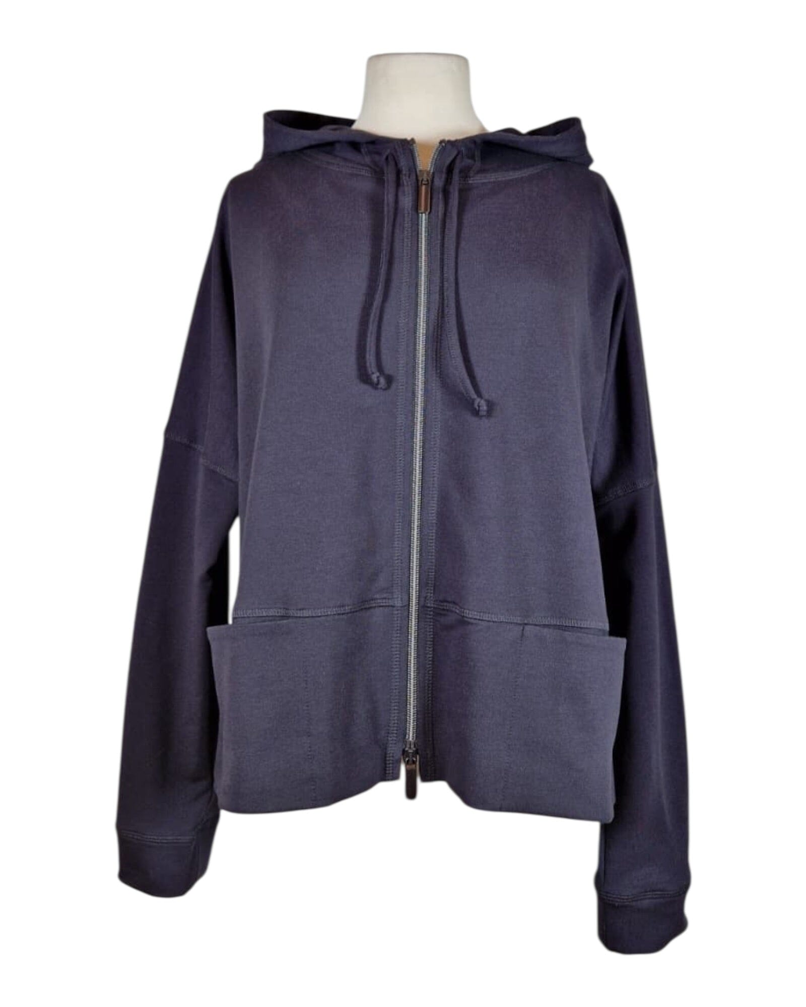 SWEAT Kapuzenjacke Sweatjacke Hindahl & Skudelny Nero S 